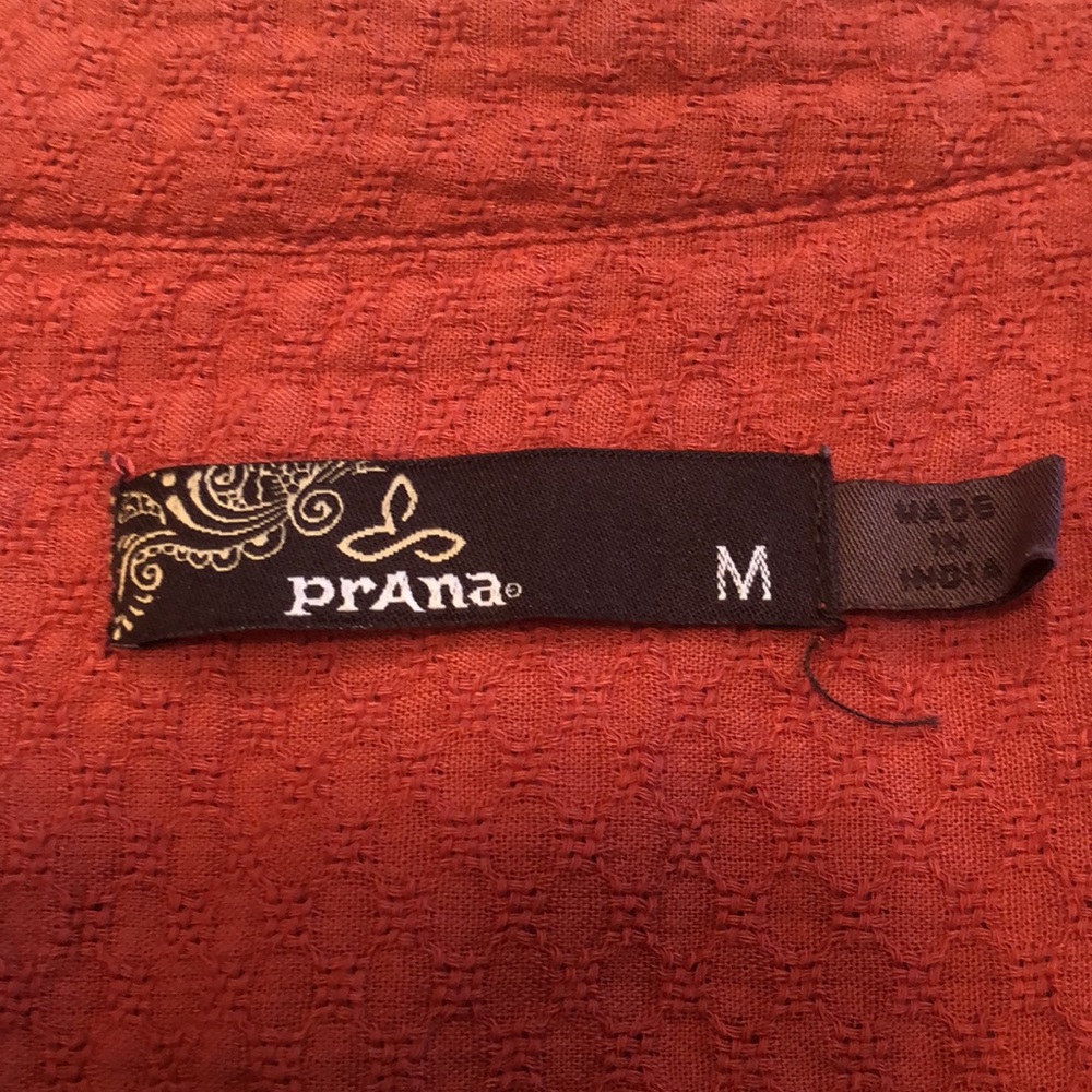 PrAna Organic Button Top - Picture 2 of 5